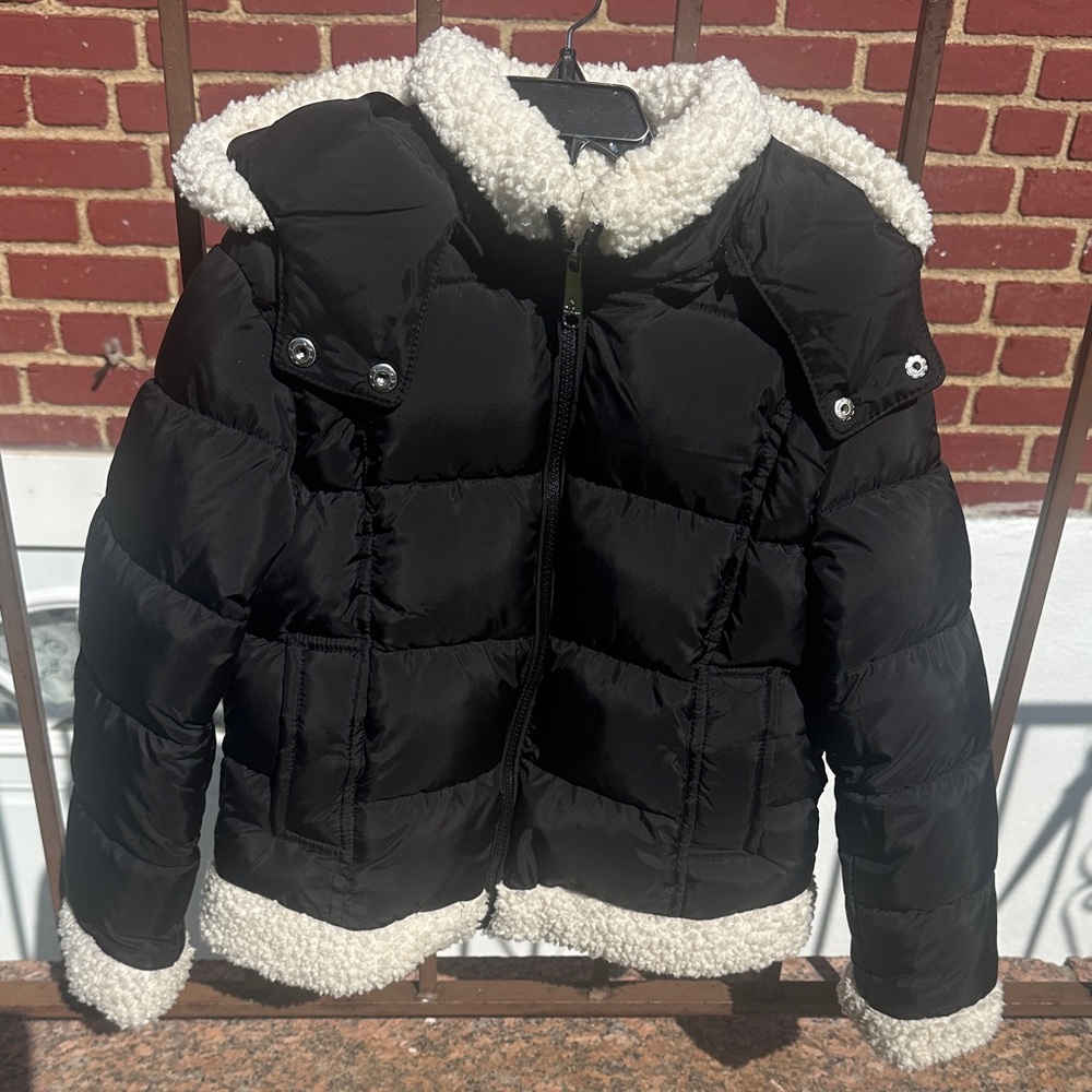 Sam Edelman Black and White Kids Jacket
